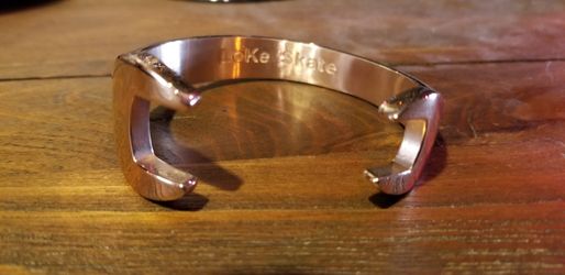 Skateboard tool Bracelet Polished Rose gold 