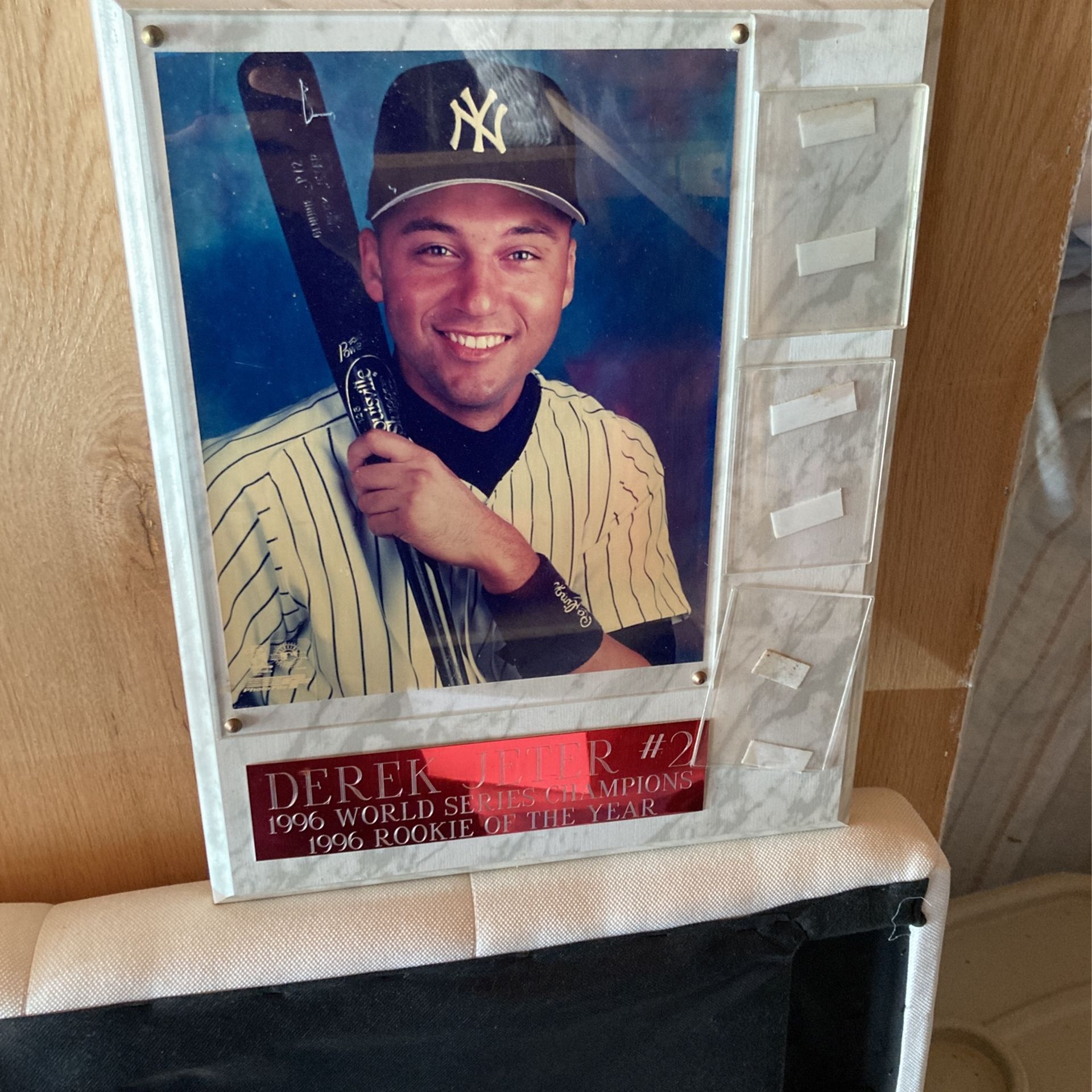 Jeter Rookie Picture 1996 !! World Champs !!!