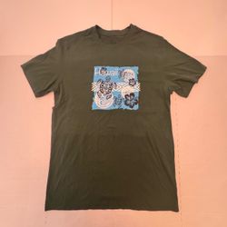 NWOT Hawaii Turtles T Shirt Short Sleeve Printed Green Blue Men Size Medium