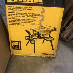 Dewalt 10” Table Saw 🔥NEW🔥