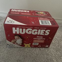 Huggies Size N Diapers 76 Count Sealed
