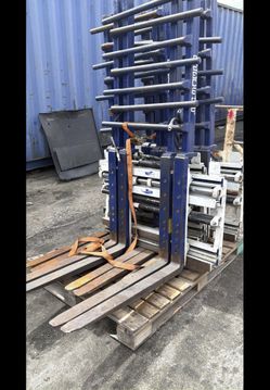 60201A1 FORK POSITIONER ATTACHMENT SINGLE-DOUBLE OR MULTIPLE LOAD HANDLER