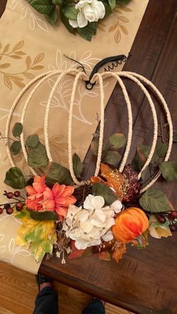 Fall Door Wreath