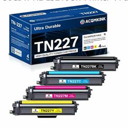 New TN227 TN-227BK/C/M/Y High Yield Toner Cartridge Replacement for Brother TN227 TN-227 HL-L3270CDW MFC-L3770CDW HL-L3290CDW MFC-L3750CDW HL-L3210CW 