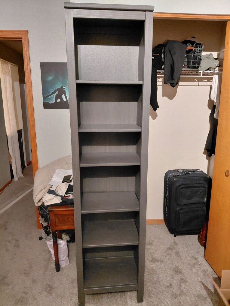Tall Gray Shelf