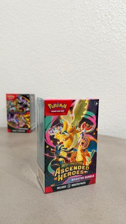Pokémon Mega Evolution Ascended Heroes Booster Bundle