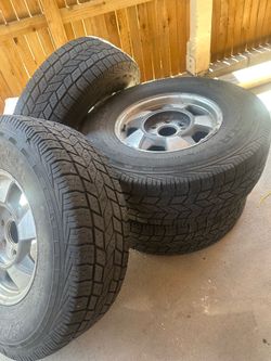 4 Wheels and tires