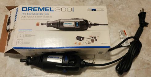"Versatile Dremel 200 Series Two-Speed Rotary Tool Kit – Perfect for Precision DIY, Crafting, and Repairs"