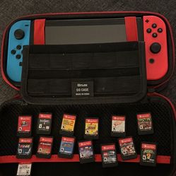 Nintendo Switch With 14 Games 