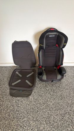 Car seat with seat protector