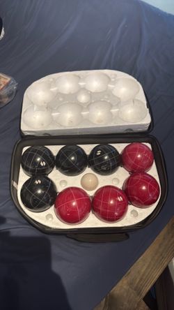 Sportcraft Bocce Ball Set - Full Set - Plus Bag