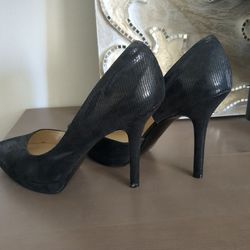 Black Stiletto Nine West Heels Size 11