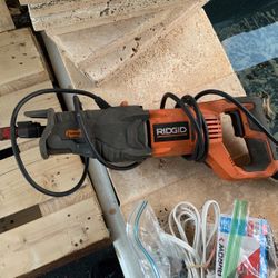 Ridgid Reciprocating Saw