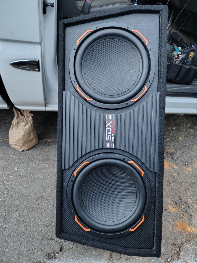 Subwoofer And Amplifier 1400 Watts