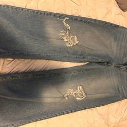 levi’s woman pants wide legs size 30