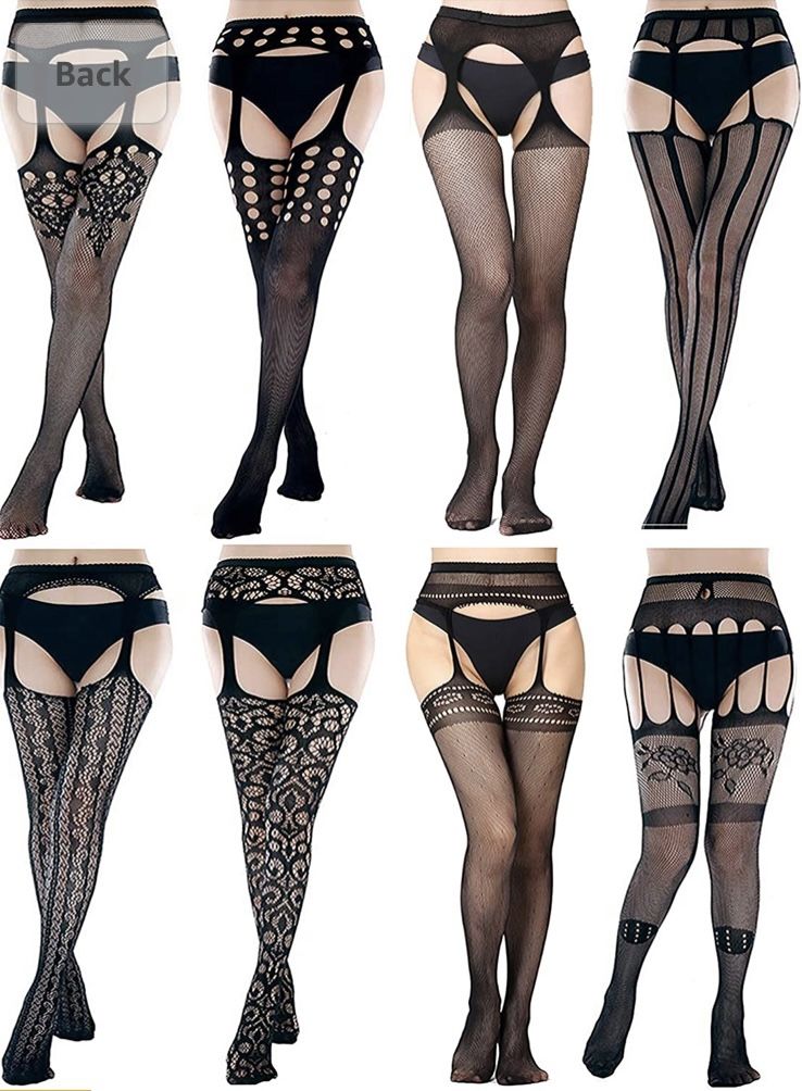 Women's Fishnet Stockings (6 Pairs)
