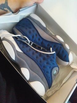 Air Jordan 13 Retro Navy Blue Sneakers