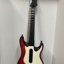 Guitar Hero Band Hero Wireless Guitar PS2 PS3 With Strap No Dongle 95893.805 #P