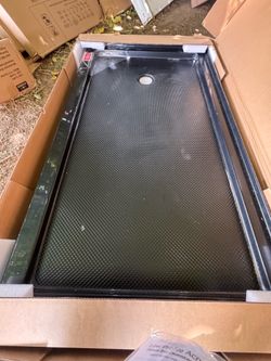 Low Profile Acrylic Shower Base(BLK)