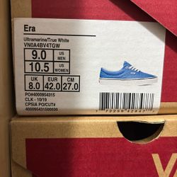 Vans. New. Women 10.5. Men 9