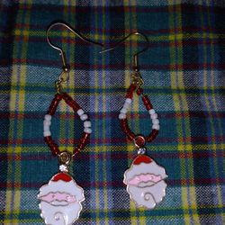 Christmas Earrings And Bracelet