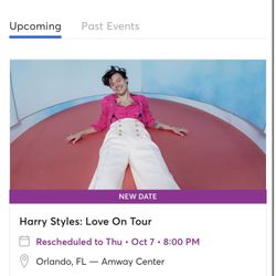 Harry Styles Love On Tour Amway Floor Seats 