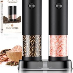 Electric Grinder set Salt & Pepper