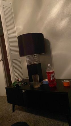 Lamp and end table