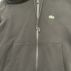 Black Hoodie Lacoste