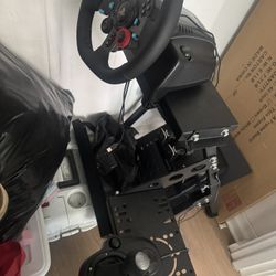 G29 Racing Wheel W/ Shifter And Wheel Stand