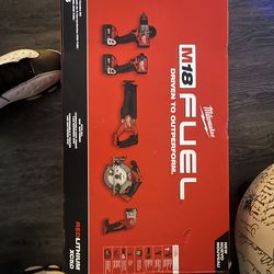 M18 FUEL 18V Lithium-Ion Brushless Cordless Combo Kit (5-Tool) with Two 5.0 Ah Batteries, 1 Charger 1 Tool Bag