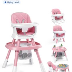 Pink High Chair