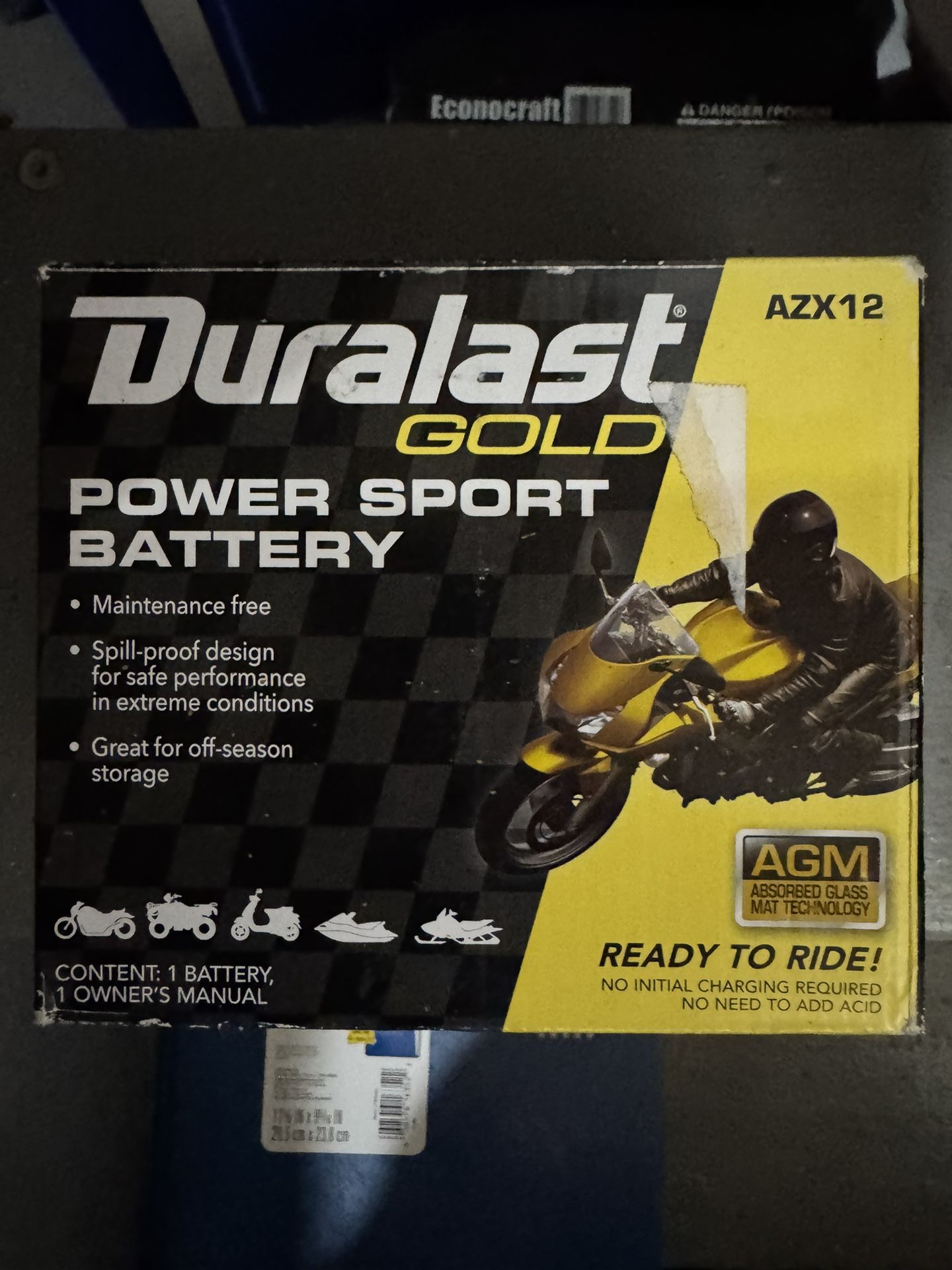 Motorcycle battery