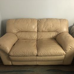 Sofa And loveseat leather 