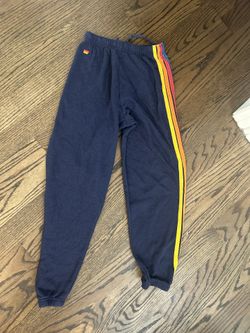 Navy Blue Aviator Nation Women’s Sweatpants 