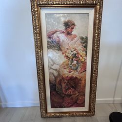 Jose Royo Giclee Framed Art piece (BEAUTIFUL)