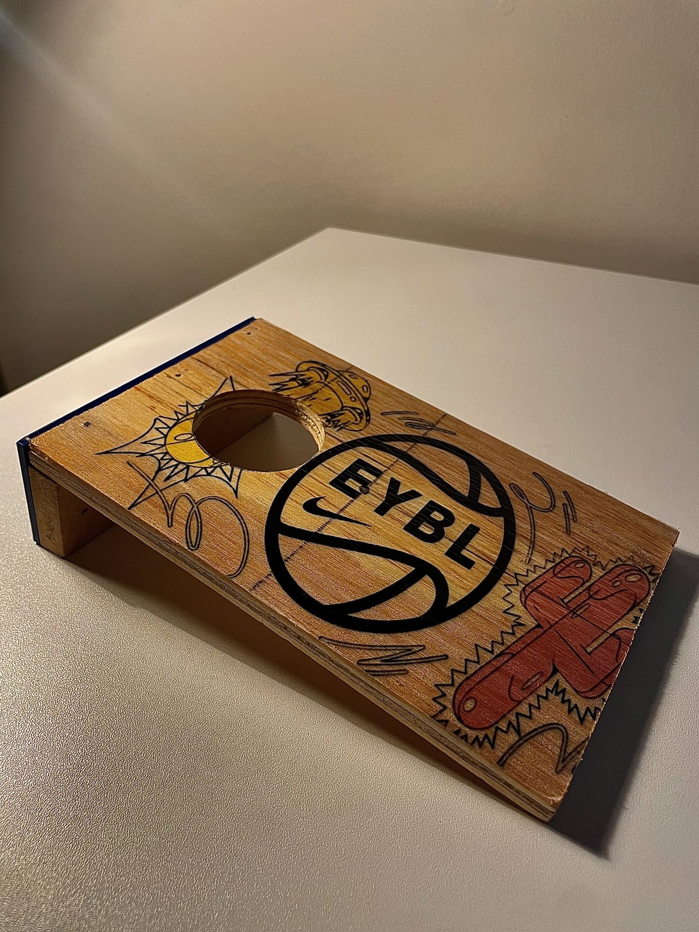 🏀 Custom Mini “Coinhole” – EYBL Edition 🔥