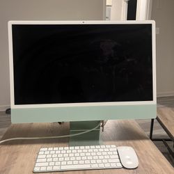 Green iMac 
