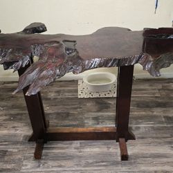 Natural Wood Table