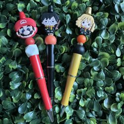 Custom Pen  Mario Harry Potter 