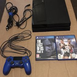 PS4 With 2 Games