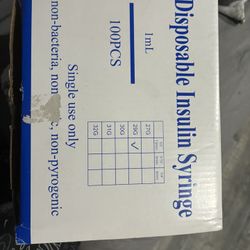 Disposable Insulin Serenge