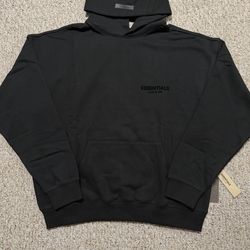 Mens black essentials hoodie All sizes
