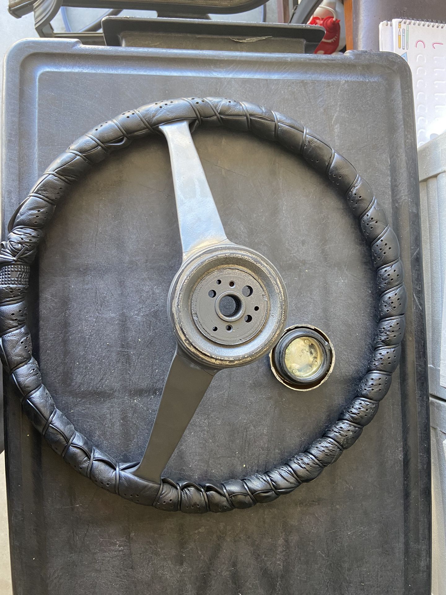 C10 Original Steering Wheel With Chevy Center Cap $150 