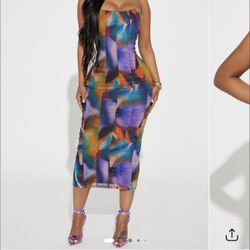 Multi Colored- Dress