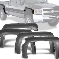 07-13 Silverado 1500  Fender Flares Matte Black