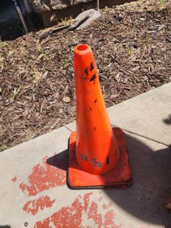 Heavy-Duty Orange Traffic Cone / Safety Cone