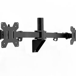 VIVO Steel Telescoping Flush Wall Mount for Dual 21" to 32" Monitors