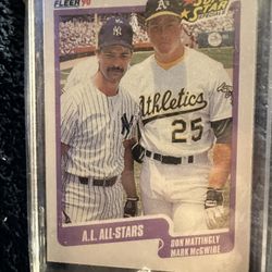 1990 Don Mattingly & Mark McGwire