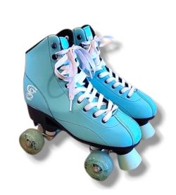 Candi Grl Roller Derby Sabina Skates Mint Green Black Women's Size 10 